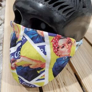Rosie the Riveter face mask
